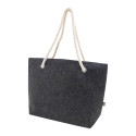 Refelt Beach gris foncé  Sac de plage en RPET 