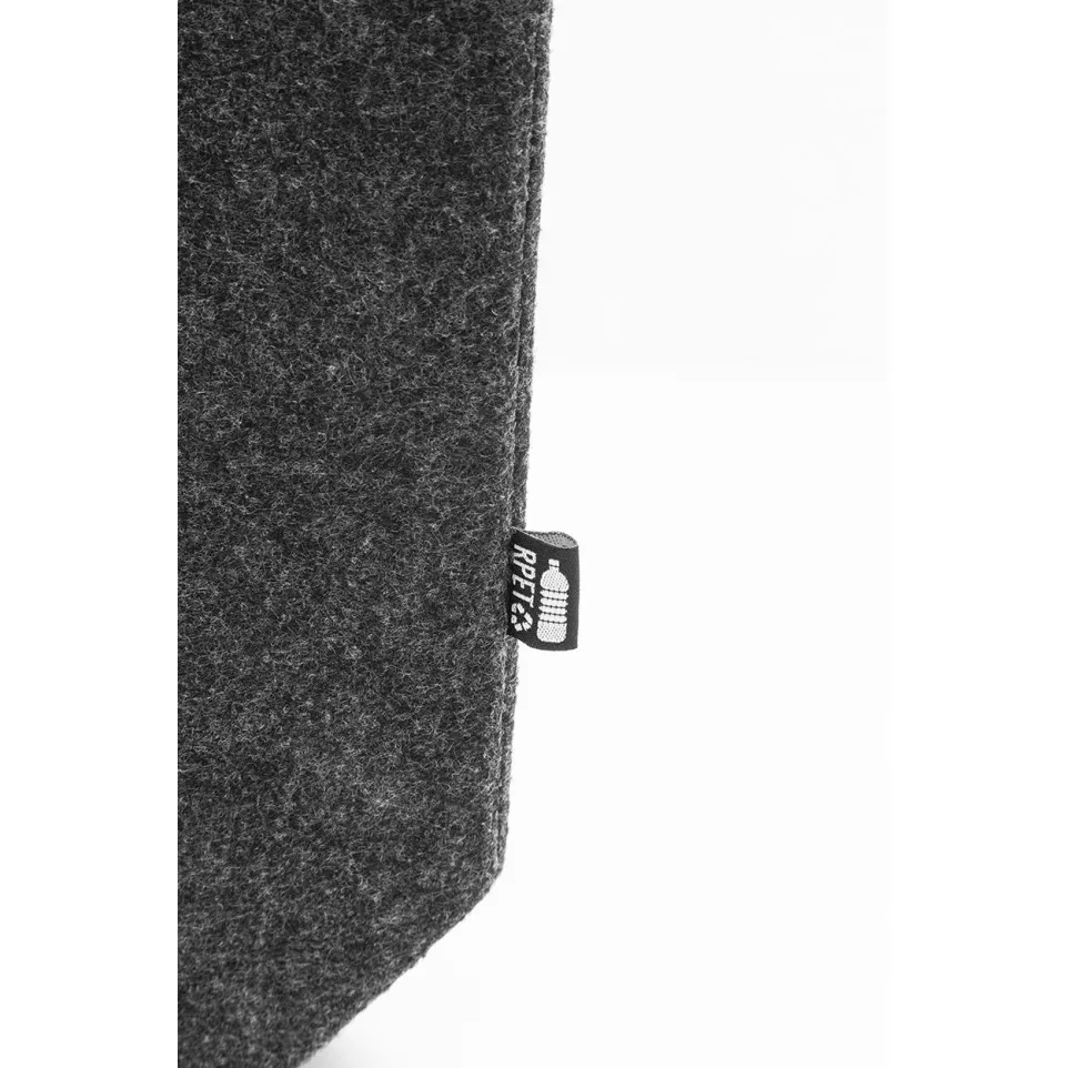 Refelt Beach dark grey  RPET beach bag 