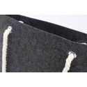 Refelt Beach gris foncé  Sac de plage en RPET 