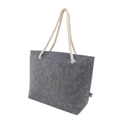 Refelt Beach grijs  RPET strandtas 