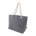 Refelt Beach grey  RPET beach bag 