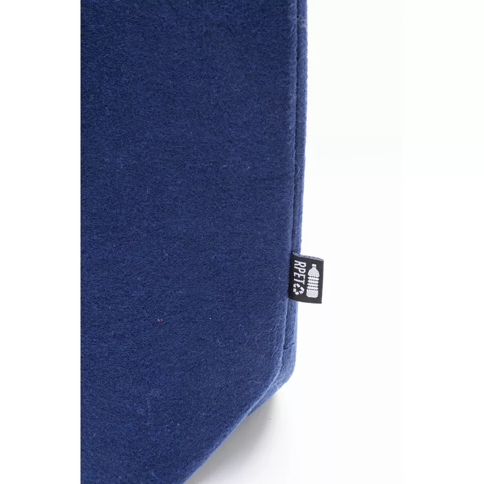 Refelt Beach dark blue  RPET beach bag 