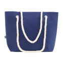 Refelt Beach dark blue  RPET beach bag 