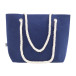 Refelt Beach donker blauw  RPET strandtas 