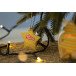 CreaFelt Key Xmas wit  aangepaste kerstsleutelhanger, ster 