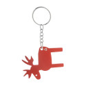 Renkey rouge  Porte-clés renne 