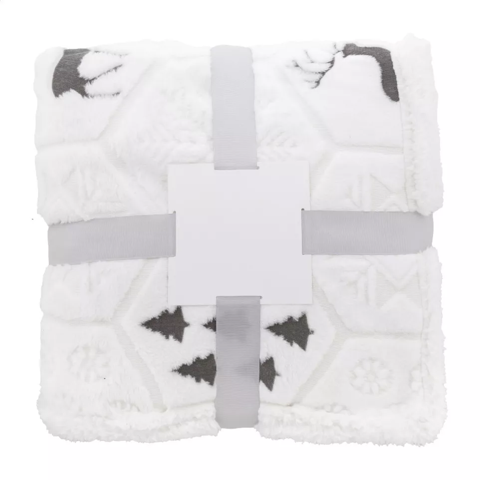 Arsunda grey  RPET Christmas blanket 