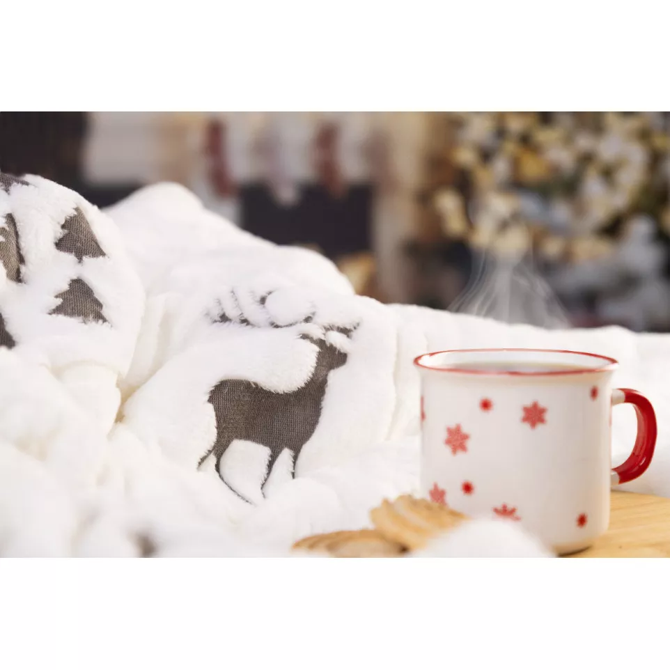 Arsunda grey  RPET Christmas blanket 