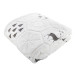 Arsunda grey  RPET Christmas blanket 