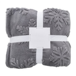 Valsatra grijs  RPET Kerstdeken 