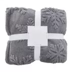 Valsatra grijs  RPET Kerstdeken 