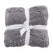 Valsatra grey  RPET Christmas blanket 