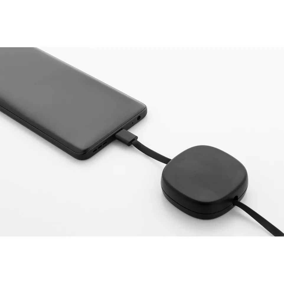 Cabsle zwart  60W RABS USB-C laderkabel 