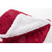 Valsatra bordeaux  RPET Kerstdeken 