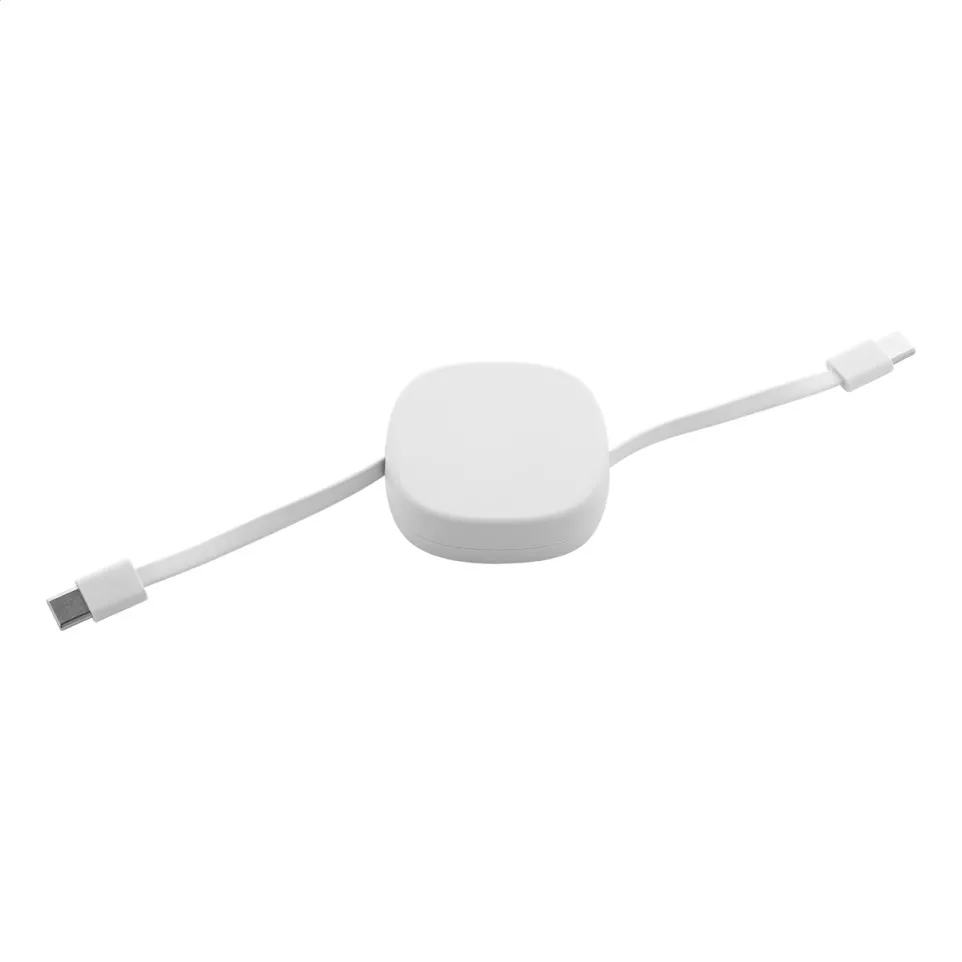 Cabsle wit  60W RABS USB-C laderkabel 