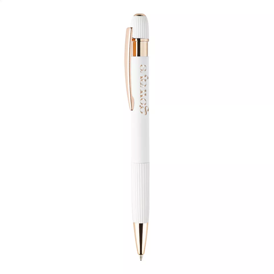 Rozubi white  ballpoint pen 