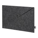 Refelt Slim donker grijs  RPET document tas 