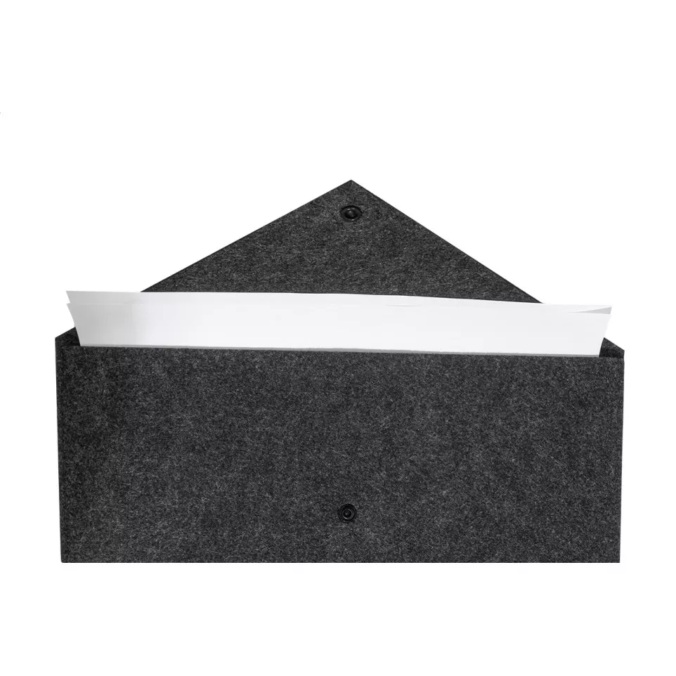 Refelt Slim dark grey  RPET document...