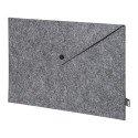 Refelt Slim gris  Porte-documents en RPET 