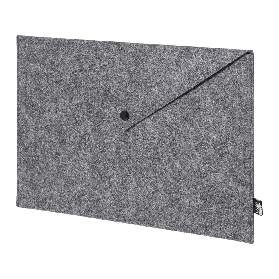 Refelt Slim gris  Porte-documents en...
