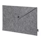 Refelt Slim gris  Porte-documents en RPET 
