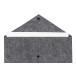Refelt Slim gris  Porte-documents en RPET 