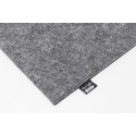 Refelt Slim gris  Porte-documents en RPET 