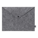 Refelt Slim gris  Porte-documents en RPET 
