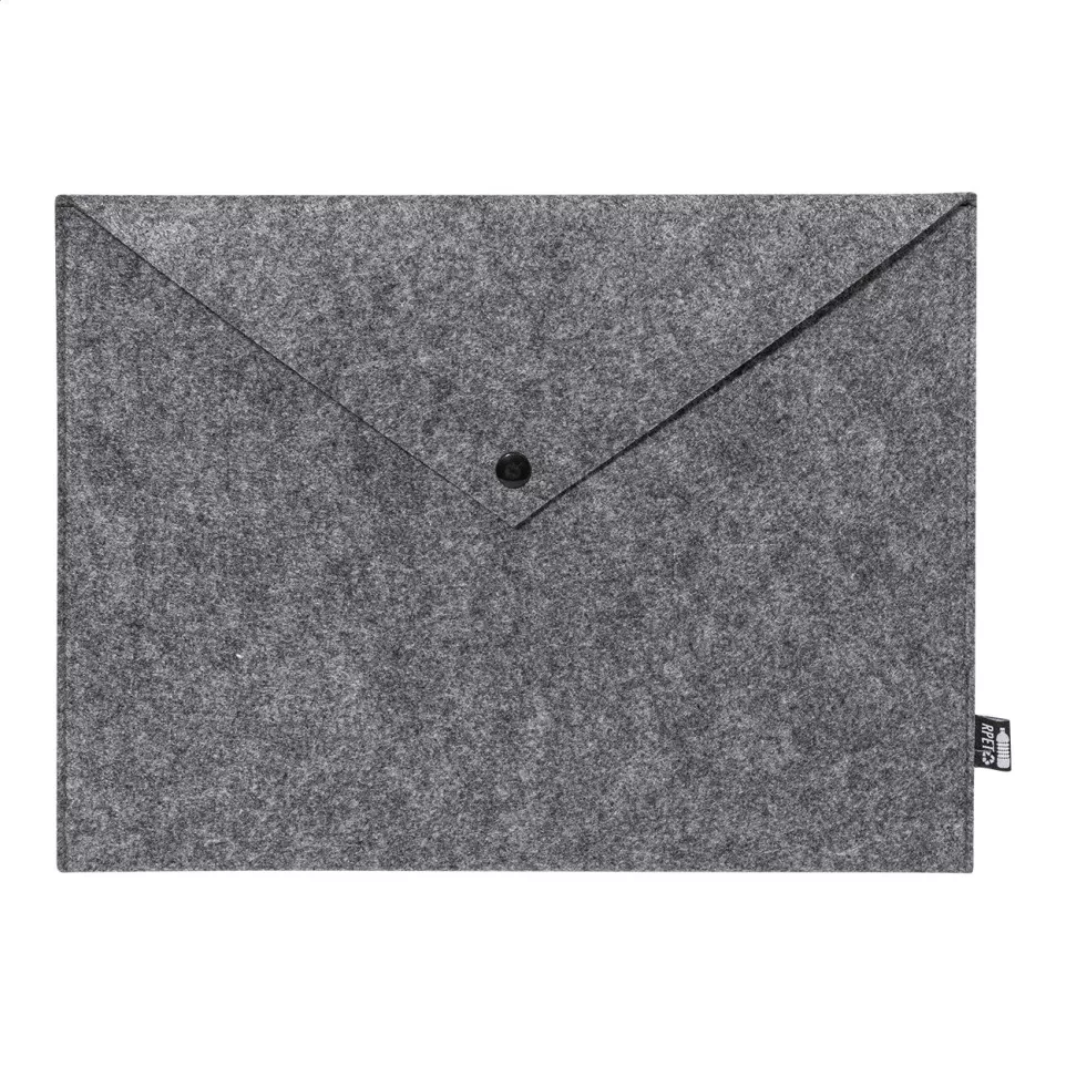 Refelt Slim gris  Porte-documents en...
