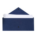Refelt Slim donker blauw  RPET document tas 