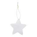 CreaJul Seed natural  custom seed paper Christmar tree ornament, star 