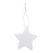 CreaJul Seed natural  custom seed paper Christmar tree ornament, star 