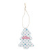 CreaJul Seed natural  custom seed paper Christmar tree ornament, Christmas tree 
