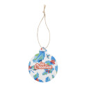 CreaJul Seed natural  custom seed paper Christmar tree ornament, round 