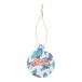 CreaJul Seed natural  custom seed paper Christmar tree ornament, round 