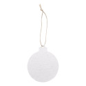 CreaJul Seed natural  custom seed paper Christmar tree ornament, round 