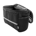 Velofon Plus black  RPET bicycle mobile holder bag 