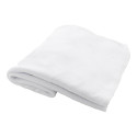 CreaFleece blanc  couverture polaire personnalisable en RPET 