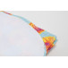 CreaFleece blanc  couverture polaire personnalisable en RPET 