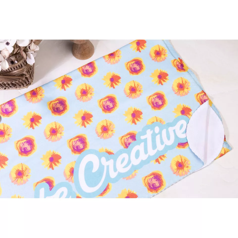 CreaFleece blanc  couverture polaire...
