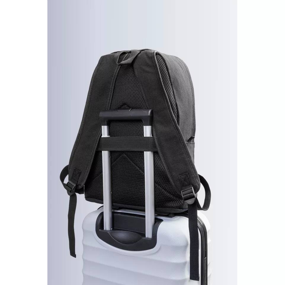 Recabak noir  Sac à dos en canvas...