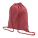 Dropex rouge  Sac piscine en coton recyclé 