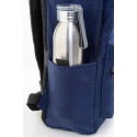 Recabak blue  recycled canvas backpack 