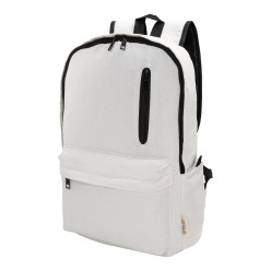 Recabak blanc  Sac à dos en canvas recyclé 