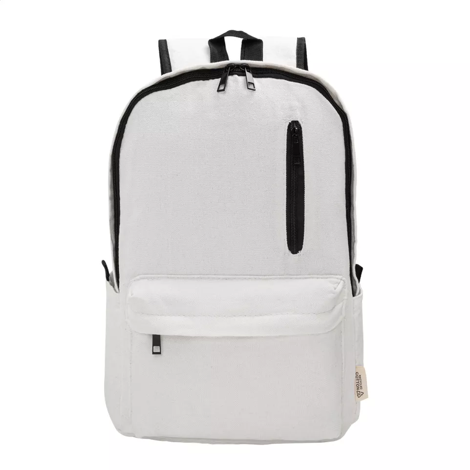 Recabak blanc  Sac à dos en canvas...
