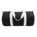 Rekan Duff zwart  sporttas van gerecycled canvas 