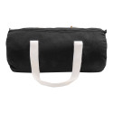 Rekan Duff zwart  sporttas van gerecycled canvas 