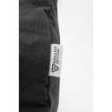 Rekan Duff zwart  sporttas van gerecycled canvas 