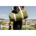 Rekan Duff groen  sporttas van gerecycled canvas 