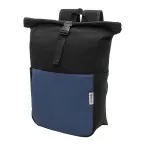 Blakkan Back blue  recycled canvas backpack 